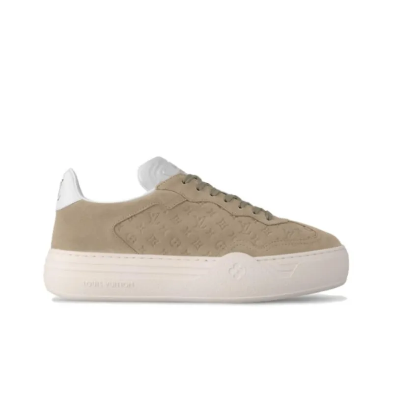 LOUIS VUITTON Groovy Low Top Skateboard Shoes Women's Umber-1