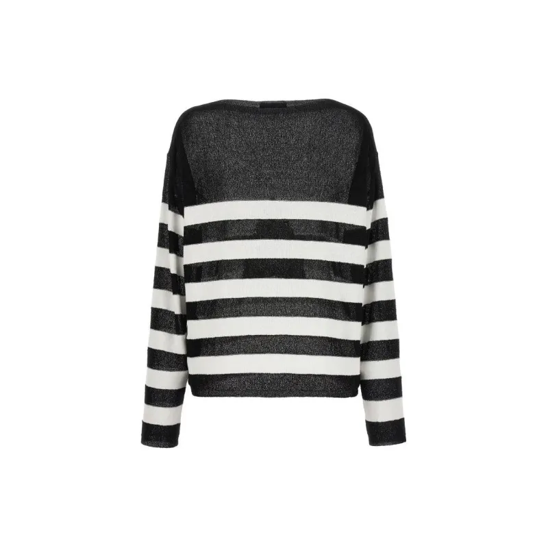 BALMAIN Knitwear Women's Black White-1