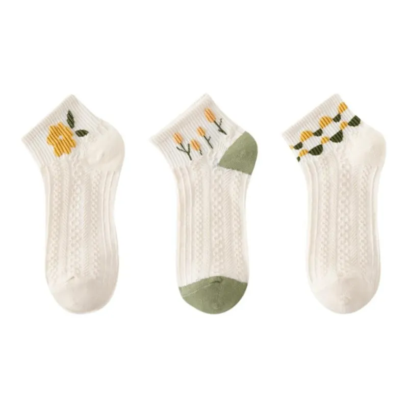 MIIOW Ankle Socks Women's 3 Pack-0