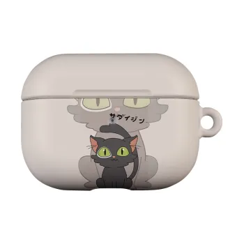 Keshami Applicable To Airpods Pro2/Airpods 3 Generation Cute Black Cat Headphone Cases