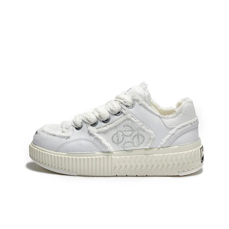 Excelsior Canvas Shoes Unisex Low Top White-0