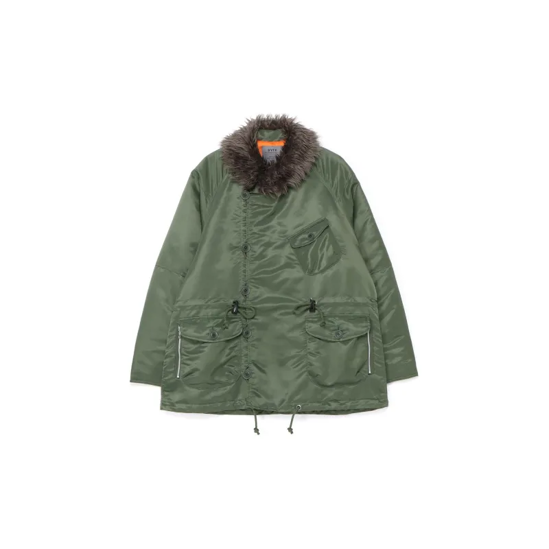 Yohji Yamamoto Coats Unisex Khaki-1