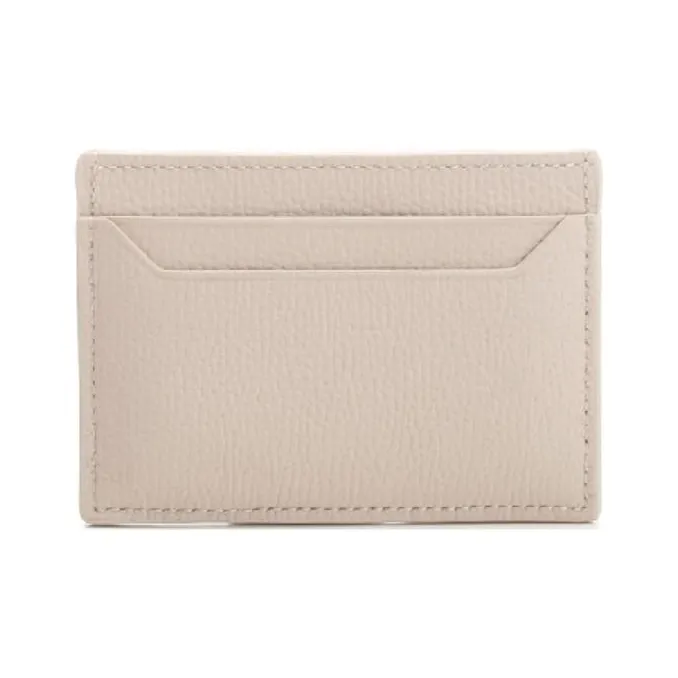 LOEWE Calfskin Card Holder Women's Light Umber-2