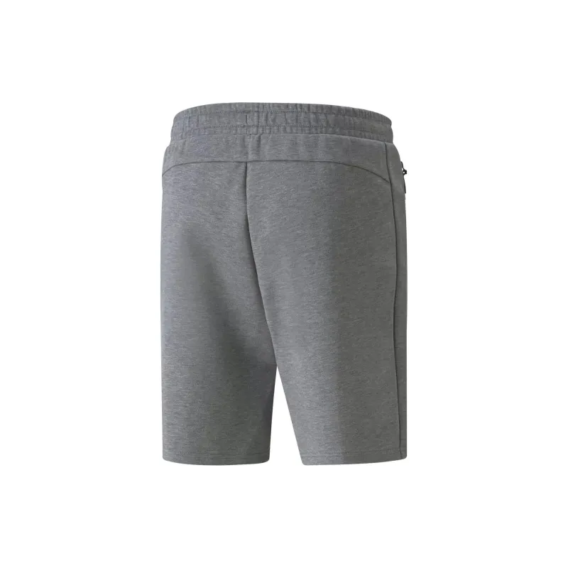 PUMA EVOSTRIPE SHORTS 8' DK MEDIUM GRAY HEATH Casual Shorts Men's Gray-1