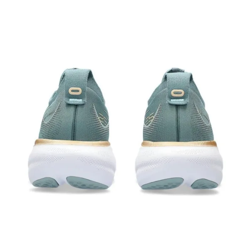 Asics Gel Nimbus 25 Foggy Teal Champagne Women's-4