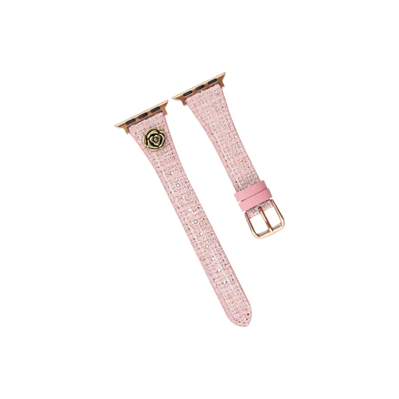 Yu Qing Apple Compatibility Watch Band Woolen, Genuine Leather Sole Material-13