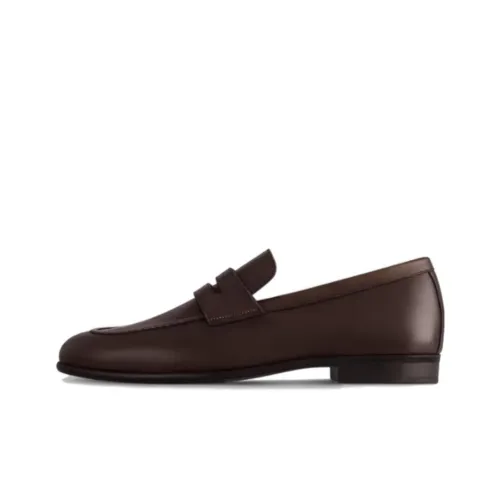 LOUIS VUITTON Glove Loafer Men Brown