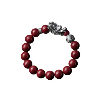 Yi Mingju Cinnabar Bracelets Unisex
