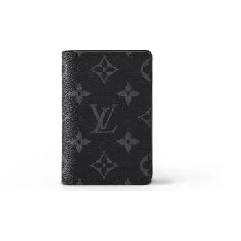LOUIS VUITTON Organizer Pocket 5 Interior Pockets Monogram Eclipse Black/Grey