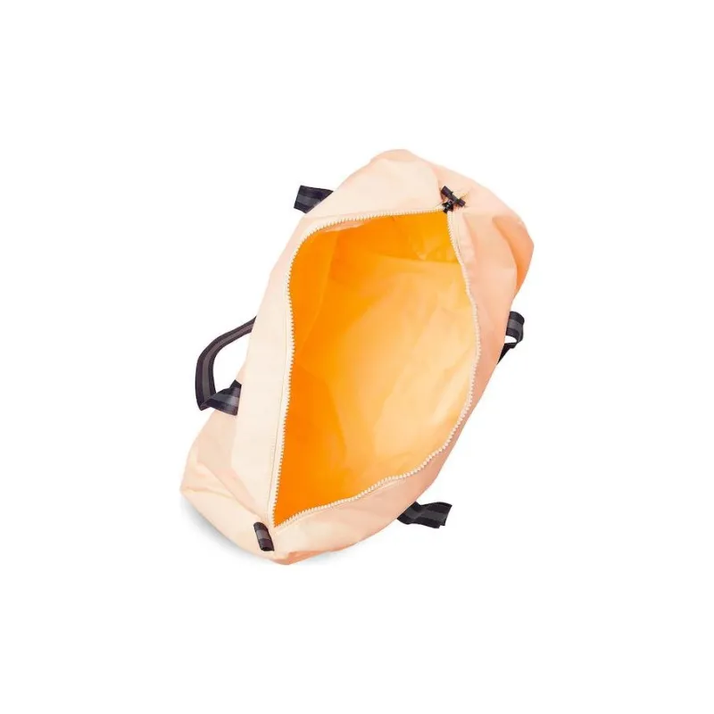 Nike Nylon Portable One Shoulder Crossbody Travel Gym Bag Unisex Light Orange-3