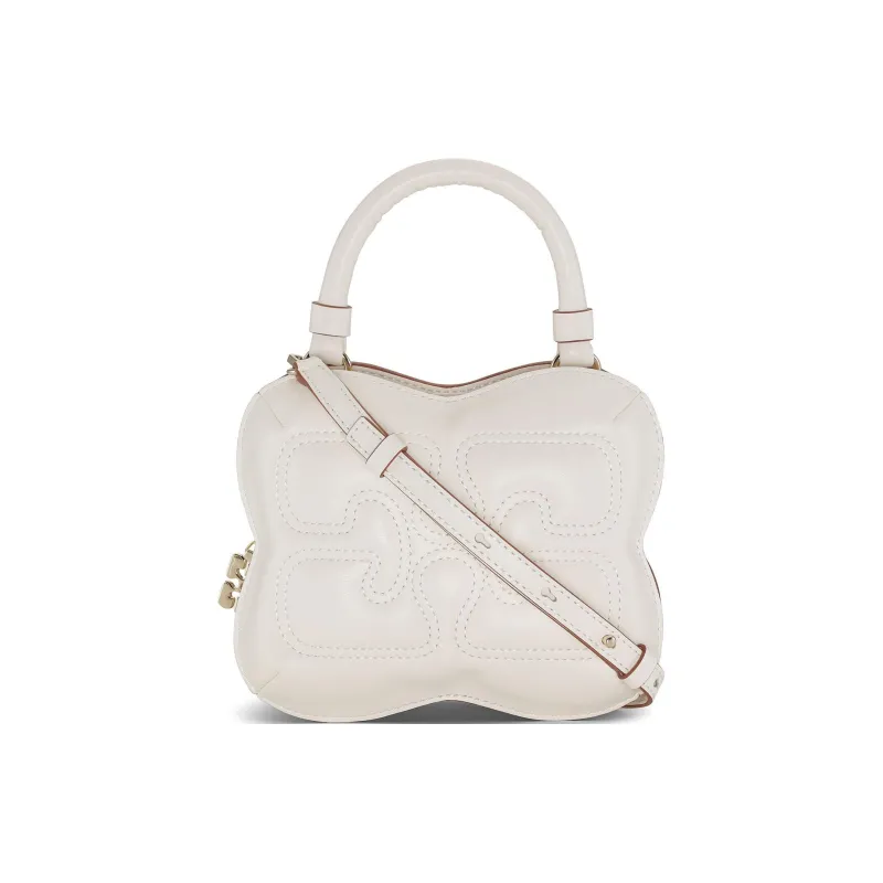 GANNI Egret Small Butterfly Crossbody Bag-2