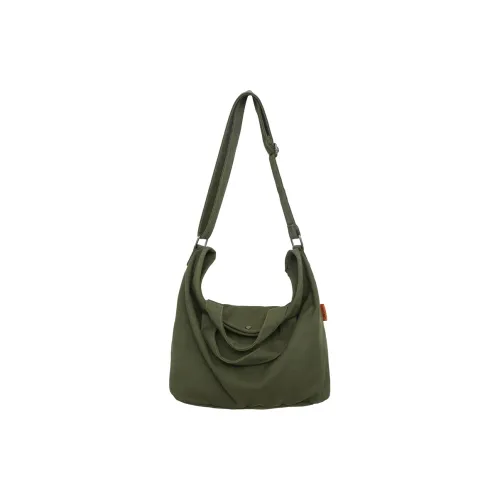 drawstring leather backpack Schwarz