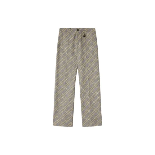 AMBUSH Check Wide Leg Trousers 