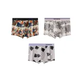 3 Pack (Multicolor Painting+Gray Comic+Loner)