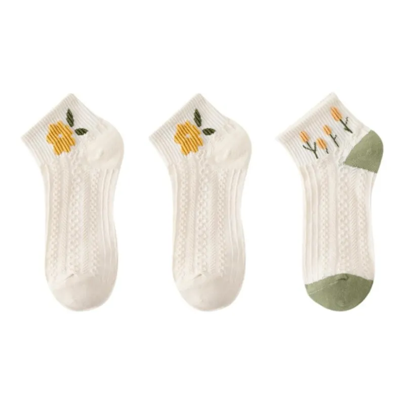 MIIOW Ankle Socks Women's 3 Pack-1