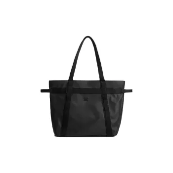 Herschel Recycled Material Totes Handbag Shoulder Bag Large Size Unisex Black