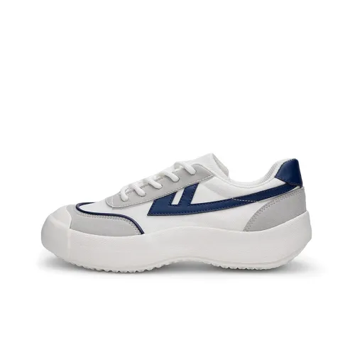 Warrior Sky Power Ugly Cute Clumsy Shoes Wear Resistant Slip Resistant Vintage Casual Shoes Unisex Gray