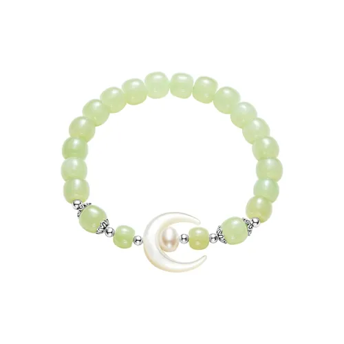 Liuzhen Hall Hetian Jade Bracelets Women's Green Jade