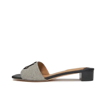 Polo Ralph Lauren Logo Detailed Slip-On Sandals Women's