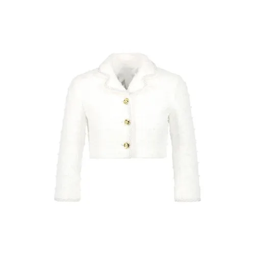 GIAMBATTISTA VALLI Cropped Tweed Jacket