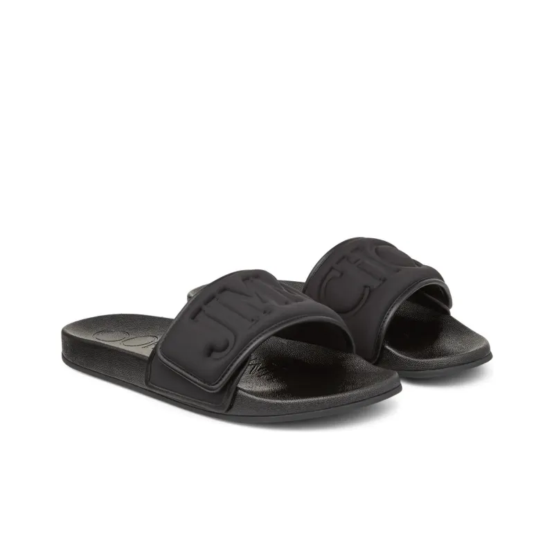 Jimmy Choo Slide Slippers Men Black-1