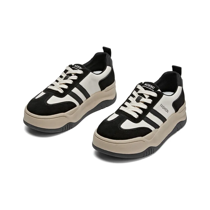 ACESC Shock Absorbers Low Top Skateboard Shoes Women's-4