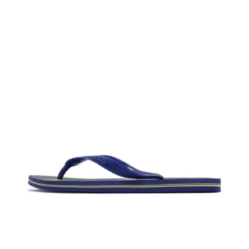 Havaianas Rubber Sole Flip Flops Men's Blue Yellow Green