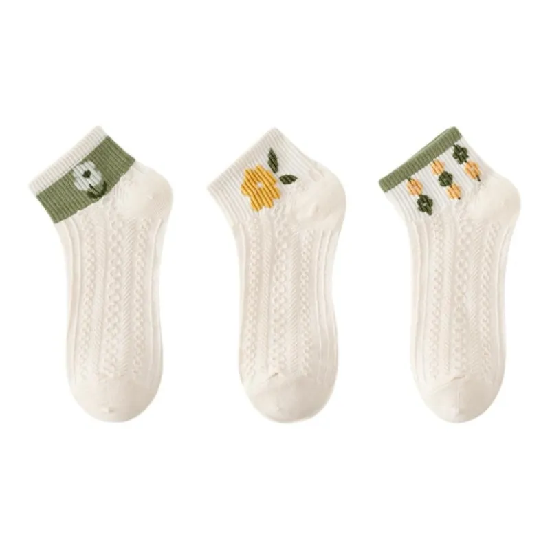 MIIOW Ankle Socks Women's 3 Pack-2