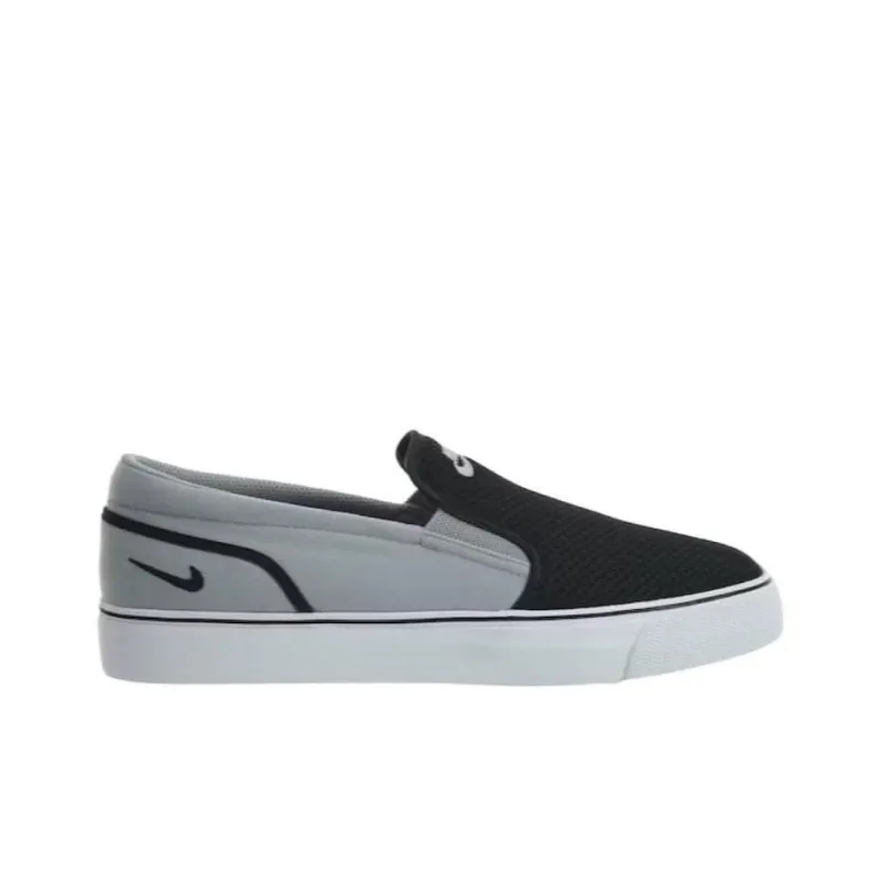 Nike Toki Slip Txt Black/Matte Silver/White-1