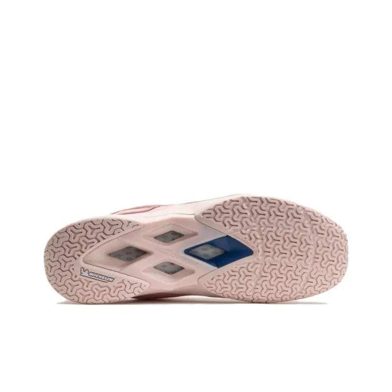 Babolat Cushioned Slip-Resistant Low-Top Badminton Shoes Women's Pink-3