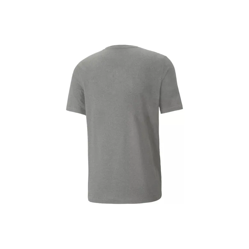 PUMA ACTIVE BIG LOGO TEE GRAY VIOLET T-Shirt Men's Gray-1