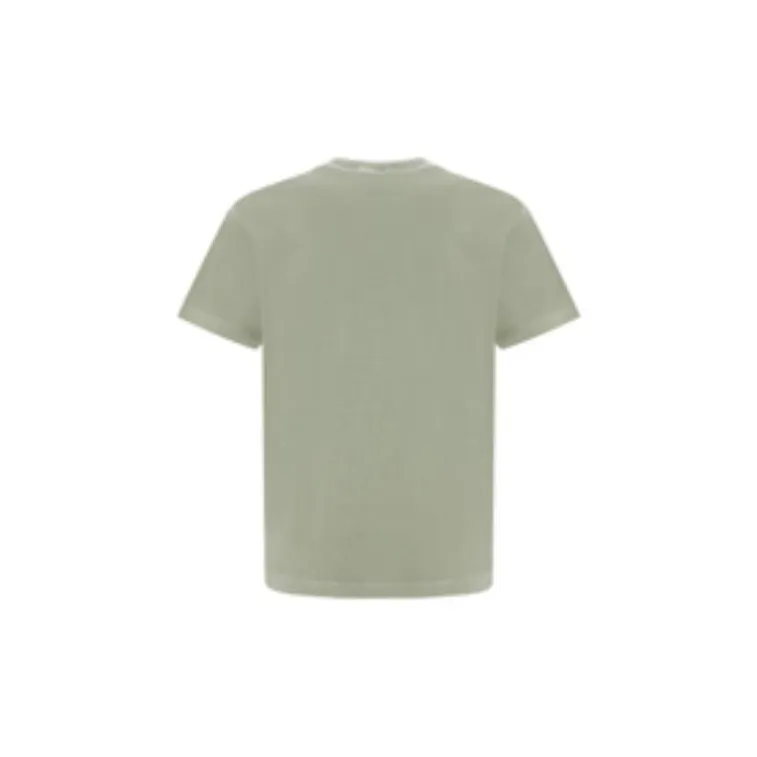 STONE ISLAND Logo Patch Crewneck T Shirt-1