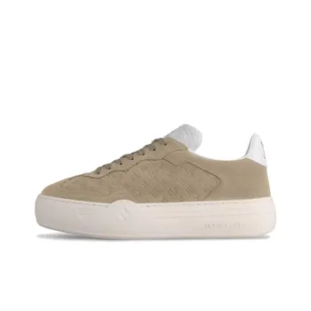 LOUIS VUITTON Groovy Low Top Skateboard Shoes Women's Umber