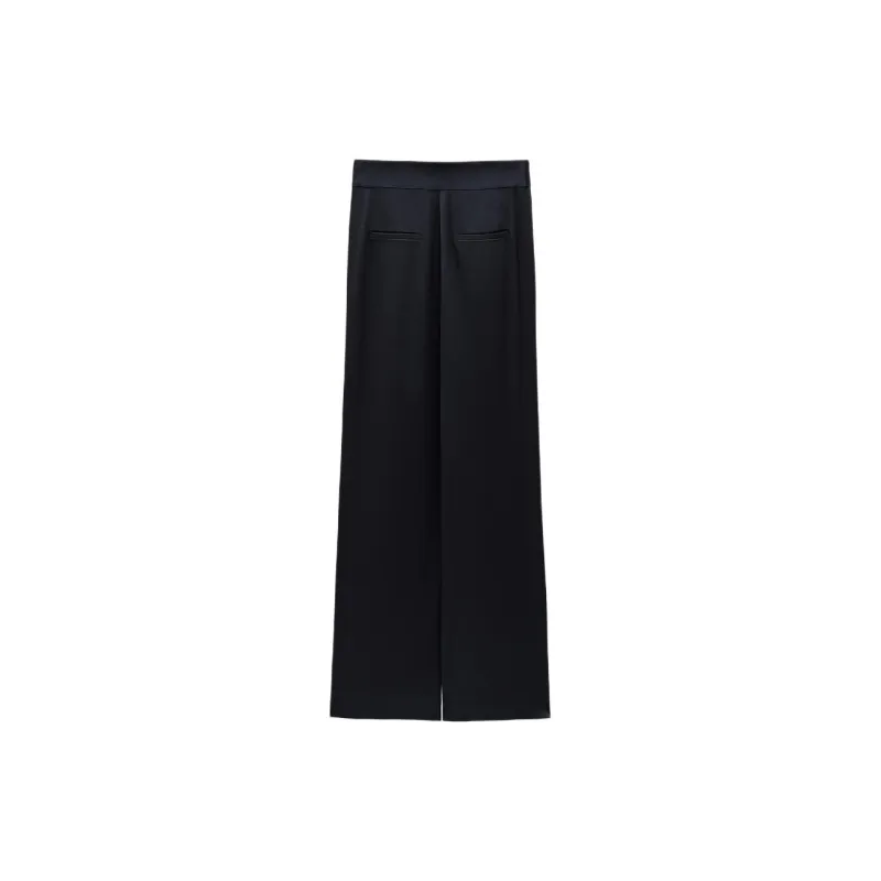 INSUN Casual Pants Women's Navy Blue-1