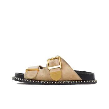Chloé Buckle Detailed Slip On Sandals Women's