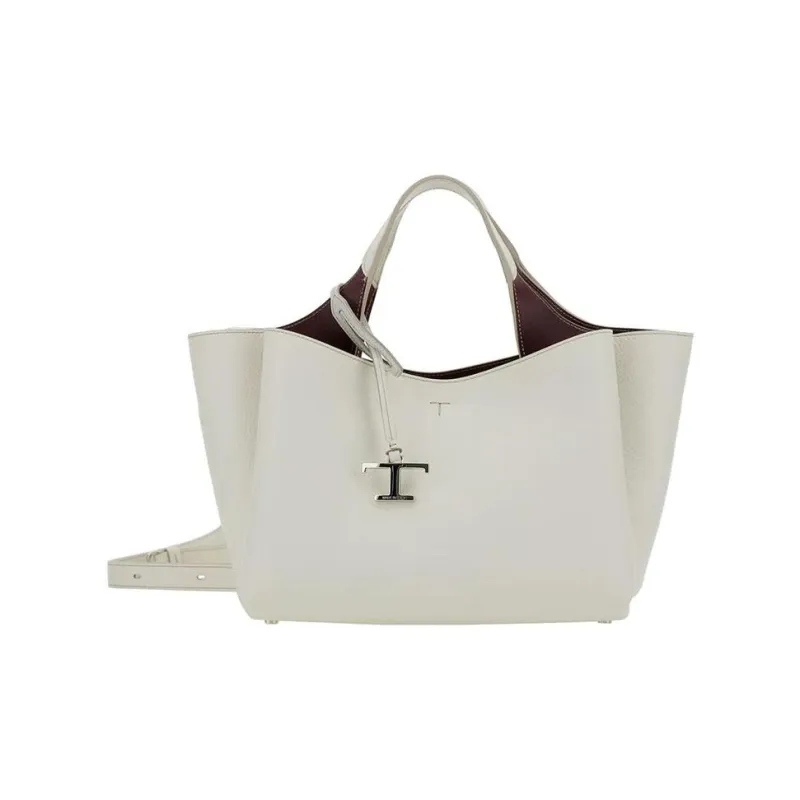 TOD'S Logo Plaque Top Handle Bag-0