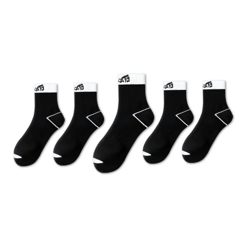 LUOLIAN Mid Calf Socks Unisex 5 Pack-36