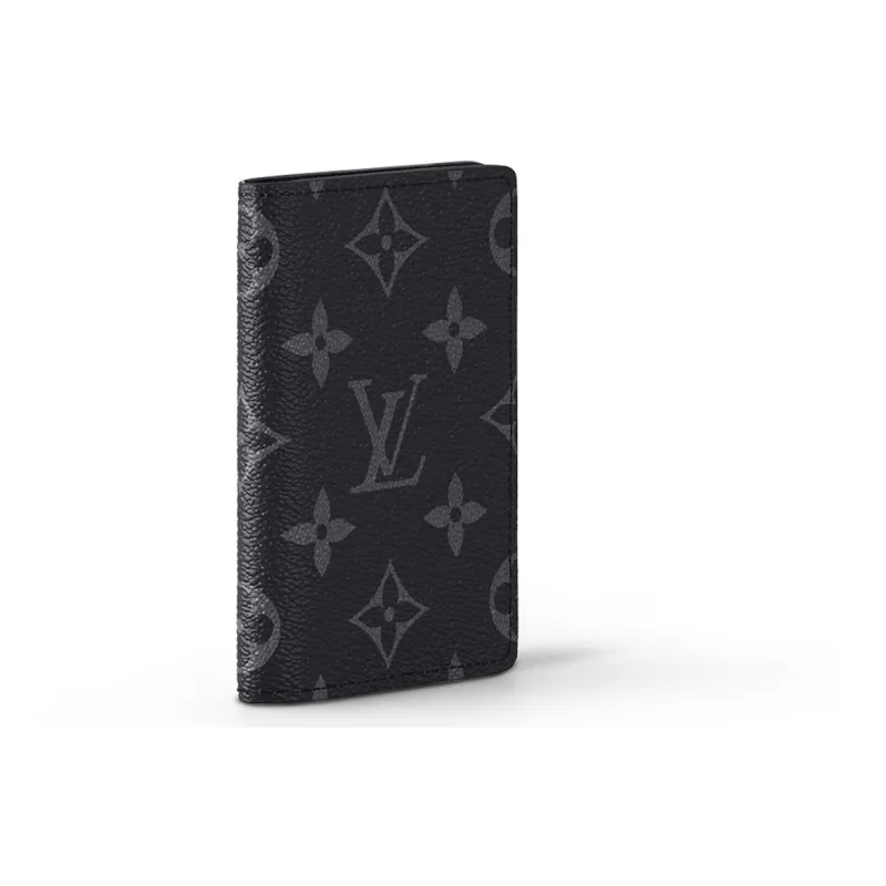 LOUIS VUITTON Organizer Pocket 5 Interior Pockets Monogram Eclipse Black/Grey-1