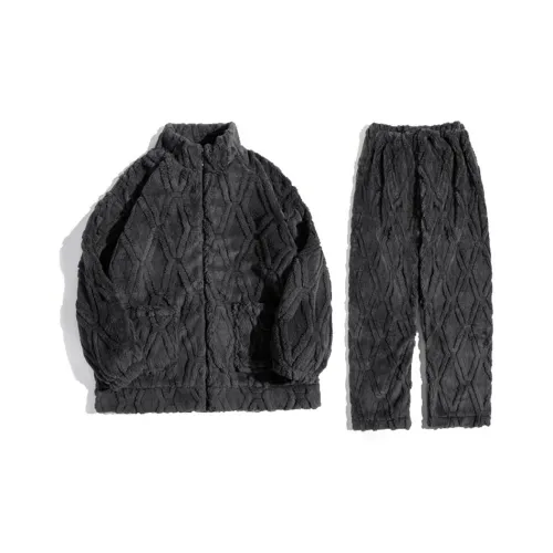 DAMOS·LOVE Pajama Set Men's Dark Gray