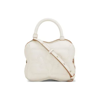 GANNI Egret Small Butterfly Crossbody Bag