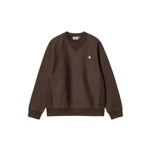 Carhartt WIP FW24 Sweatshirts Men Brown