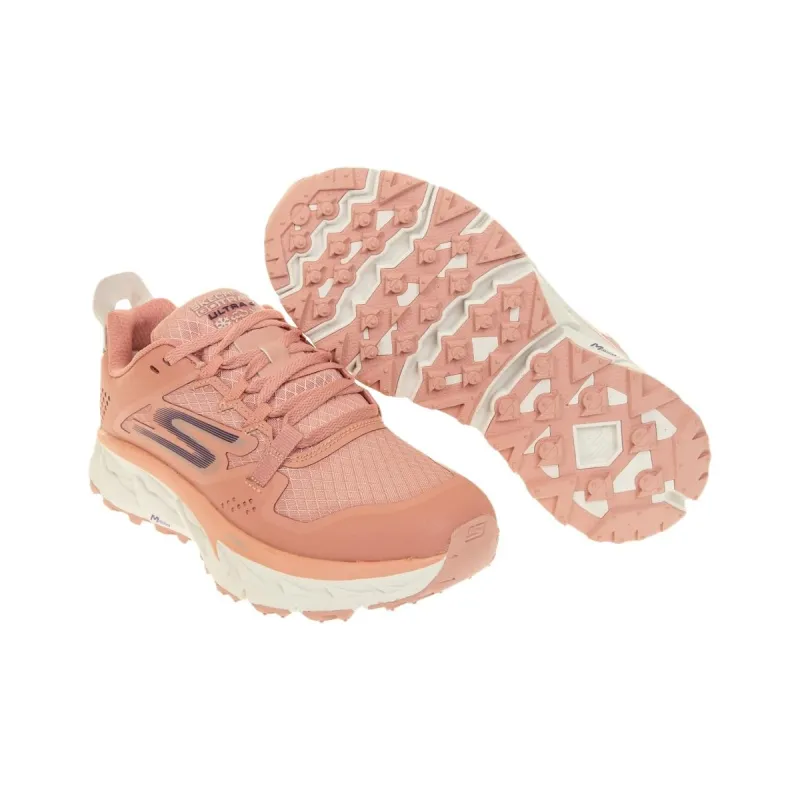 Skechers Gotrail Ultra 4 Go Dri Cushioning Low-Top Running Shoes Women's Orange-3