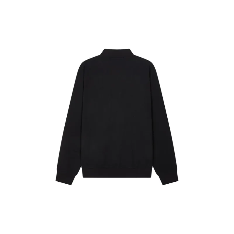 Champion Crew Neck Cardigan Sweatshirt US Version Unisex-1