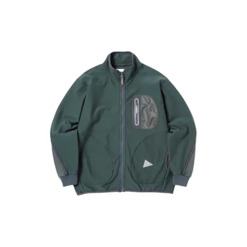 And Wander Jackets Unisex Green