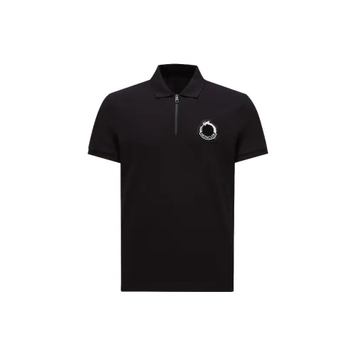 Moncler Polo Shirts Men Black