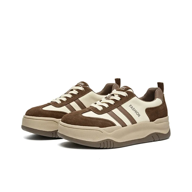 ACESC Shock Absorbers Low Top Skateboard Shoes Women's-16