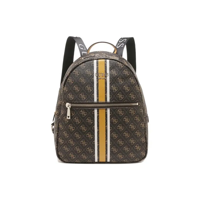 GUESS Synthetic Leather Backpack Women's Brown-0
