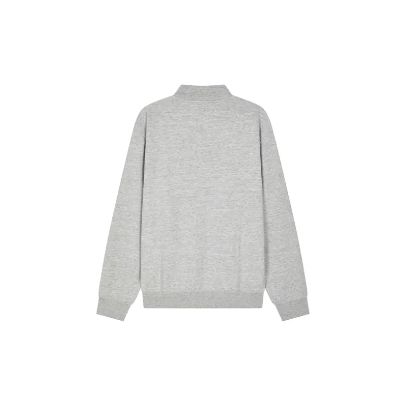 Champion Crew Neck Cardigan Sweatshirt US Version Unisex-4