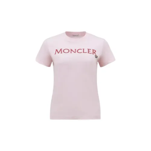 Moncler T-Shirts Women's Pink