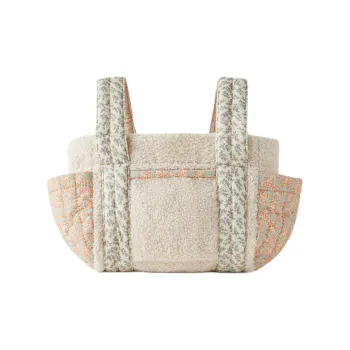 ZARA Polyester With Cotton Stroller Storage Bag Women's Pink